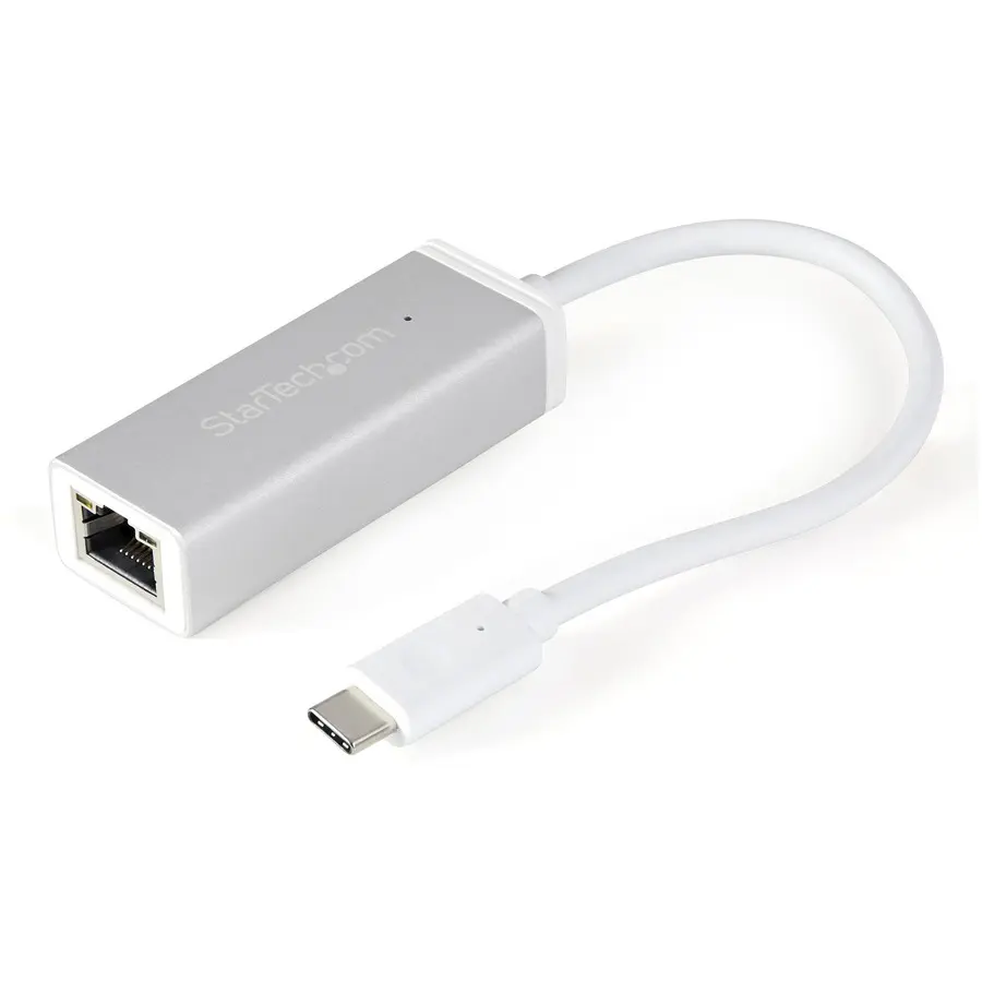 StarTech USB-C to Gigabit Network Adapter - Silver