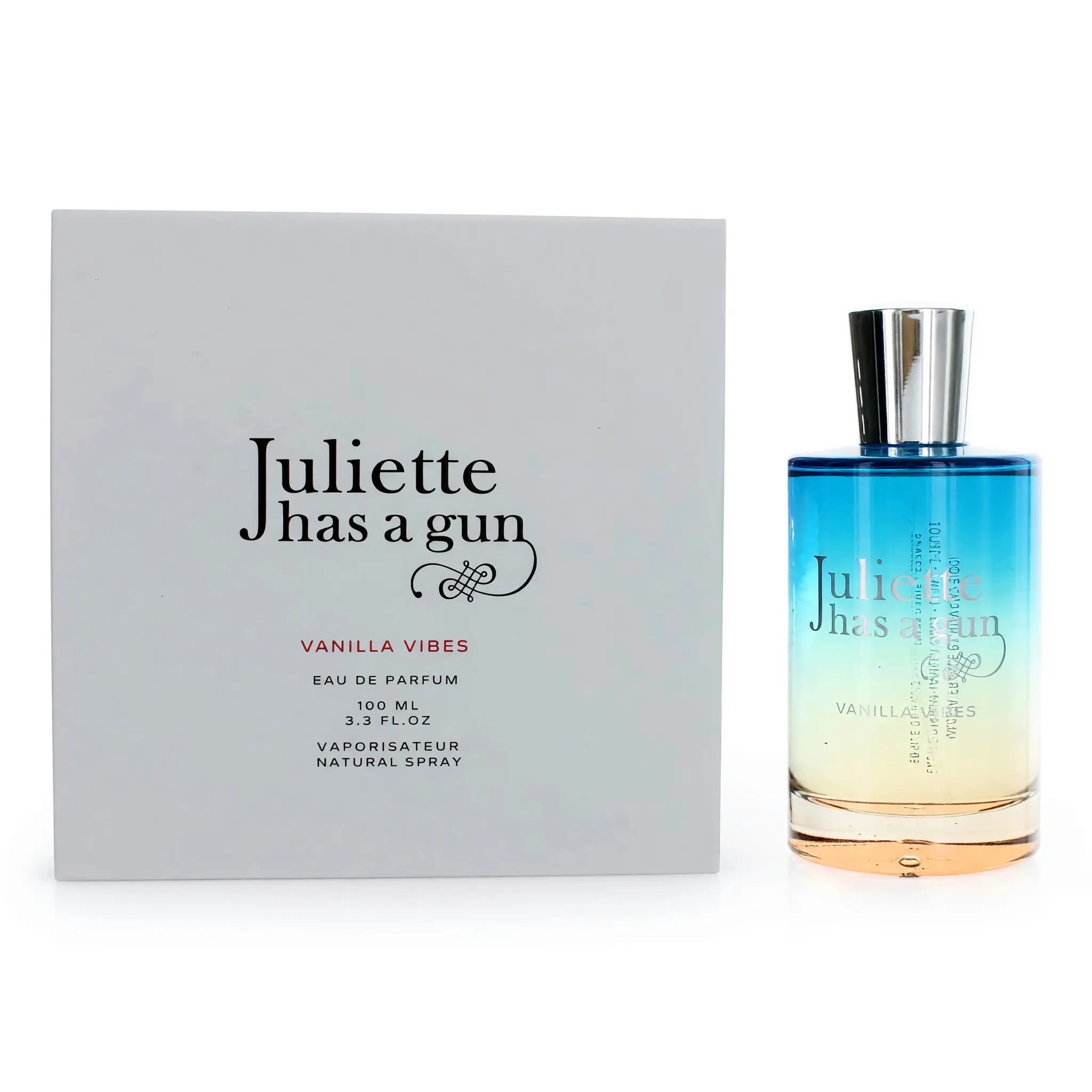 Vanilla Vibes by Juliette Has a Gun, 3.3 oz EDP Spray for Women Creamy Vanilla Scent Edp Fragrances Eau De Parfume Cosmetic Scented, Vanilla Scents, 3.3 Fl Oz