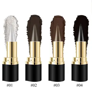 1pc Eyeliner and Eyeshadow All-in-One Set, Sliding Eyeliner for Mature Women - Waterproof, long-lasting, smudge-proof - Gel-cream texture, ultra-smooth and unbreakable, effective applicator (brown, black) for Mother's Day and Carnival everyday look