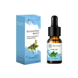 10ML Osmanthus Scented Essential Oil, Humidifier Refill Liquid, Stress Relief, Sleep Aid, Suitable for Diffusers, Humidifiers, Air Purifiers