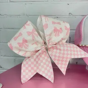 Coquette Checkered Bow