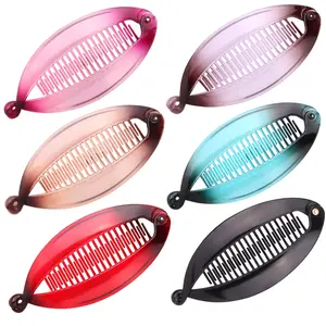 Fishtail Hair Clips and Clincher Tools Thin Hair Double Banana Combs  Women and Girls