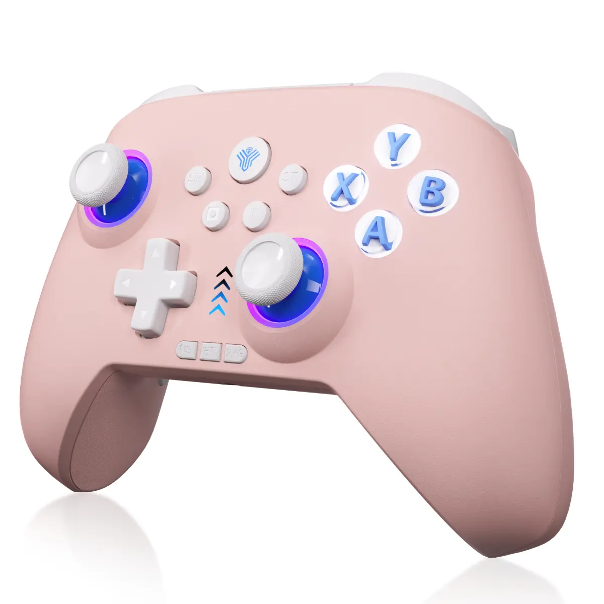 YUYIU Dawn Breaker(Not ForXBox) No Stick Drift Wireless Controller For PC Switch Steam with Hall Effect Sticks Linear Triggers Dual Vibration RGB Macro Buttons