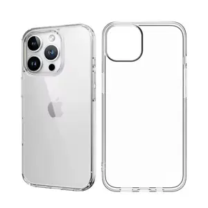 Clear Case For iPhone X XS XR 11 12 13 MINI 14 15 16 PLUS PRO MAX, iPhone 7 8 SE2 SE3, Shockproof Transparent Phone Cover