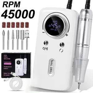 Portable Electric Nail Drill, Professional File & Polisher for Gel Manicure, Salon-Grade Beauty Tools for Portable Use