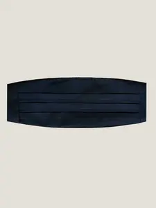 Pleated Silk Cummerbund