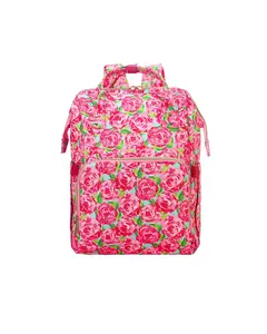 MAMA HOT Pink With Floral Print Western Bags