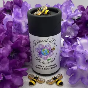LOVELY LAVENDER HAND & BODY BALM | ORGANIC LAVENDER HAND BALM