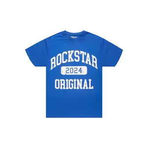 Myesha Royal Blue Oversized T-Shirt