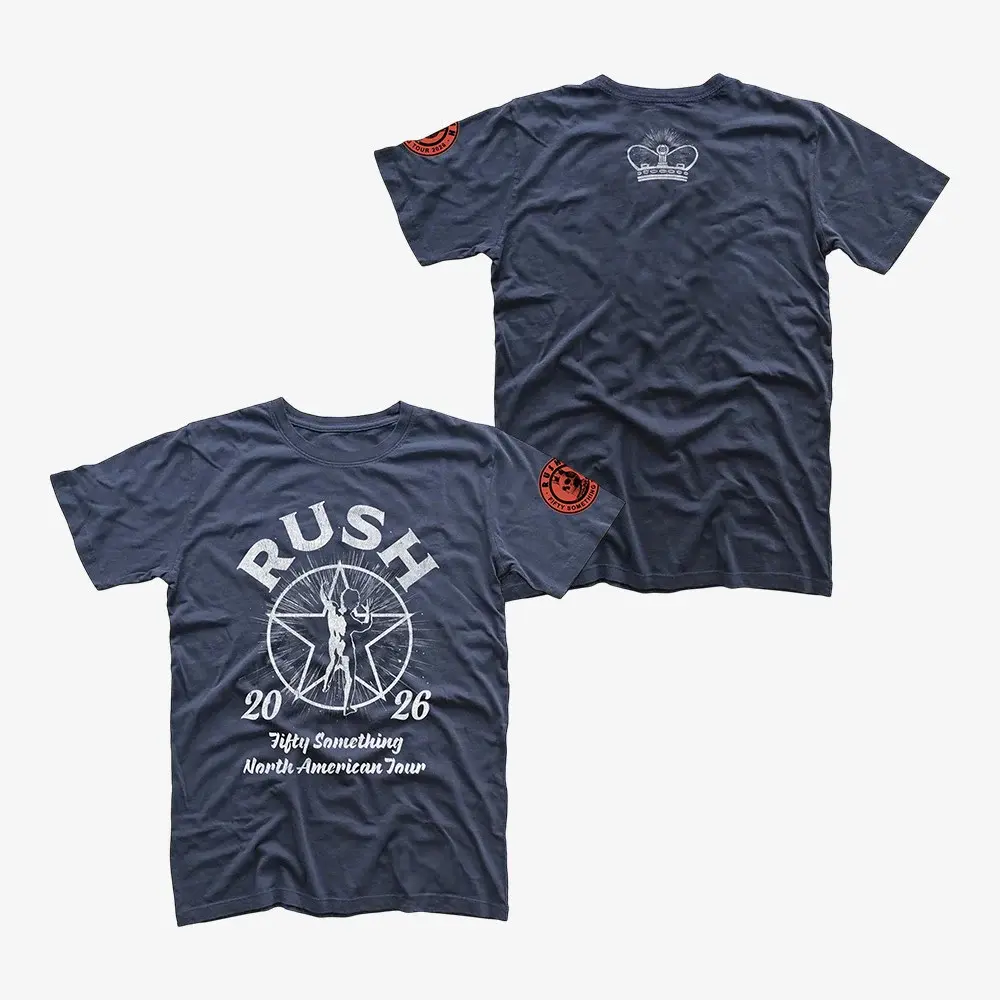 Rush Merch Fifty Starman Tour T-Shirt Fifty Something 2026 Tour Shirt Best Gift For Rush Fans HG