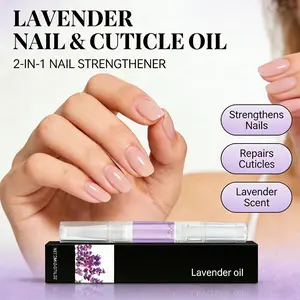 Nail Growth Oil Pen – Organic Cuticle Oil for Stronger, Shiny Nails, Moisturizing Nail Strengthener Serum for Weak, Brittle, Thin Nails, Nourishing Manicure Treatment & Nail Care Moisturizer