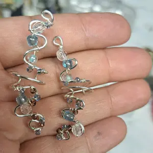 Silver-plated wire  earcuffs Female Casual Metal Coating