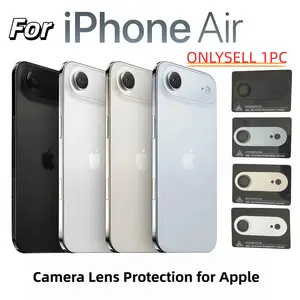 iPhone 17 Air Camera Lens Protector Case, HD Tempered Glass, Durable Metal Frame, Scratch-Resistant Cover, Phone Accessories