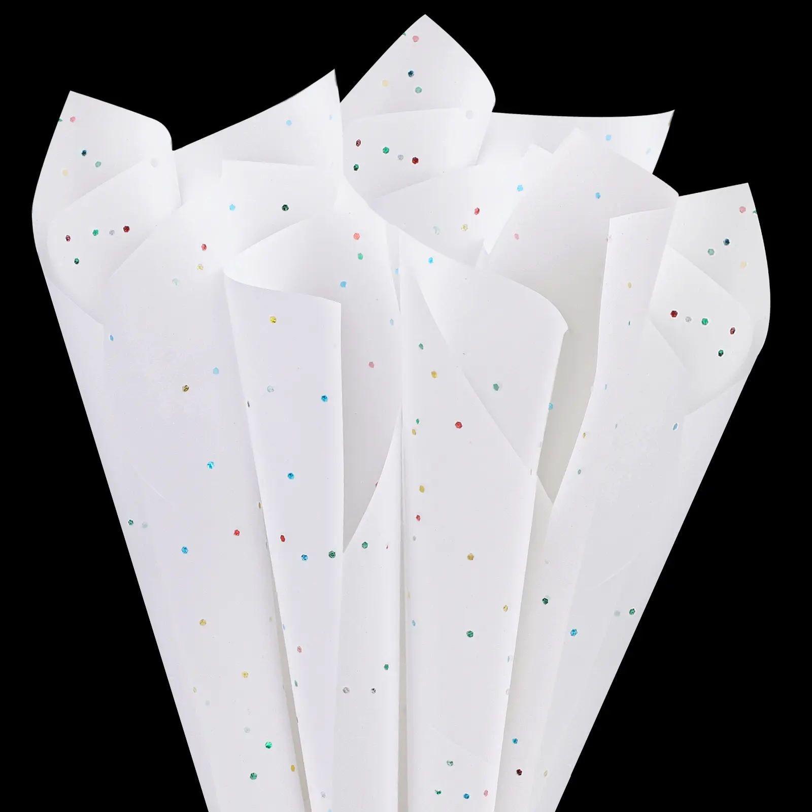 30 Sheets Gift Bag Tissue Paper, 20 x 14 Inch Tissue Paper for Gift Bags, White Glitter Tissue Paper for Gift Wrap, Gift Wrapping Supplies, Pack Bags, Filler Flower, DIY Project, Art Crafts, Birthday Wedding Decor