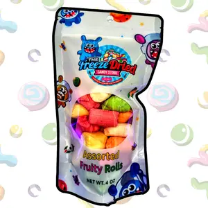 Assorted Fruity Rolls 5 Pack - fruit chews vanilla