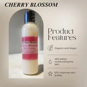 Moisturizing Cream for Skincare - Effortless Hydration with Natural Ingredients - Moisturizer Cherry Cherry Blossom Gentle Lavender Comfort Hydrating Moisture Hydrate