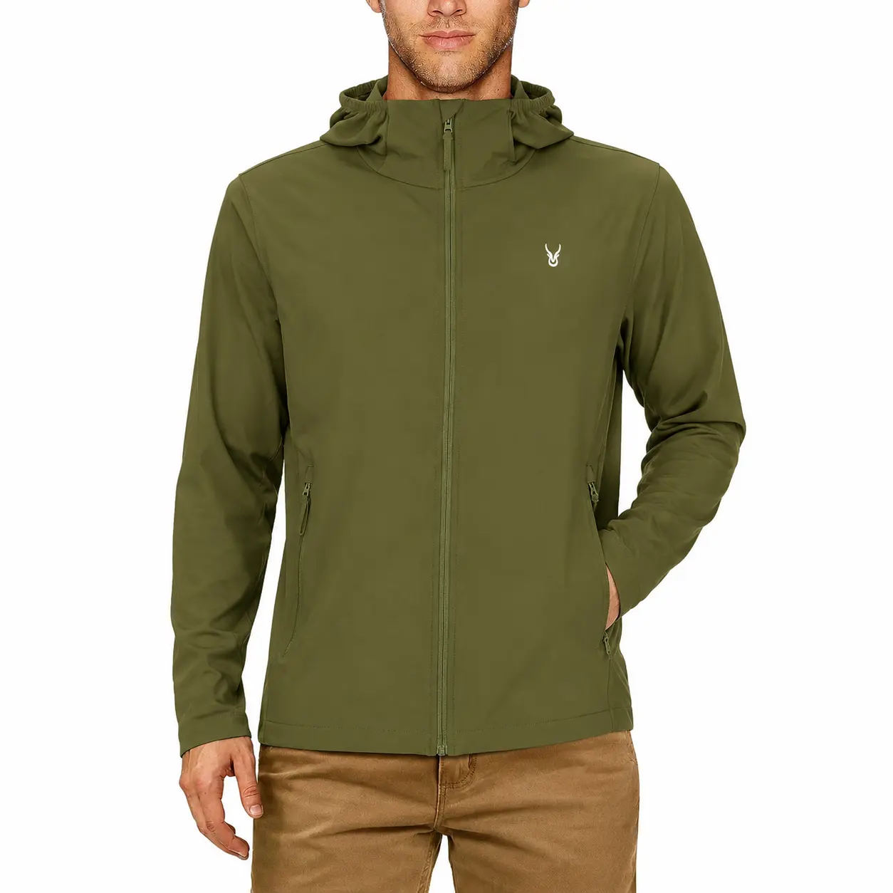 SHDR Mens Sun Protection Fishing Hoodie, Long Sleeve UPF 50+ UV Shirts | Lightweight, Quick Dry Rash Guard, SPF, Breathable, Moisture Wicking, Hiking, Swim, Beach, Workout, Running, Outdoor men