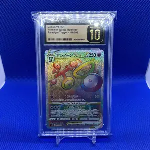 Pristine 10 CGC unown Japanese from paradigm trigger rainbow foil