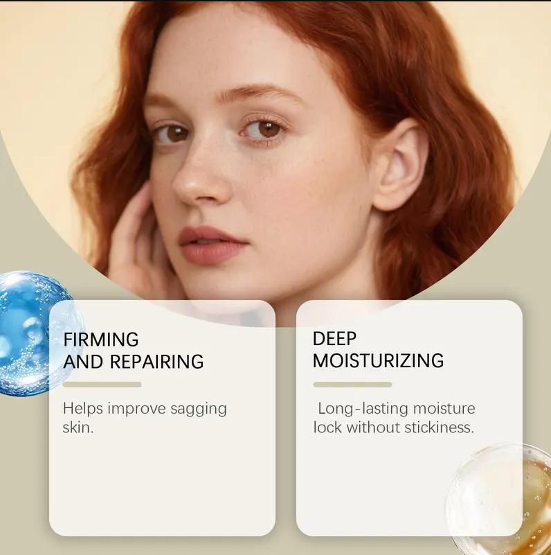 GHK-Cu Peptides Serum, Copper Peptides Serum for Face - Tightening, Repairing, Collagen Boosting - with Hyaluronic Acid - Fragrance-Free