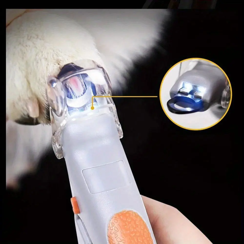 Professional Pet Nail Clipper Scissors Pet Dog Cat Nail Toe Claw Clippers Scissor LED Light Nail Trimmer for Animals Pet Supplie Paw Trimmer Puppy Nail Clippers