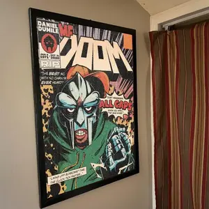 MF Doom Vintage Poster, Home Decor, Wall Art