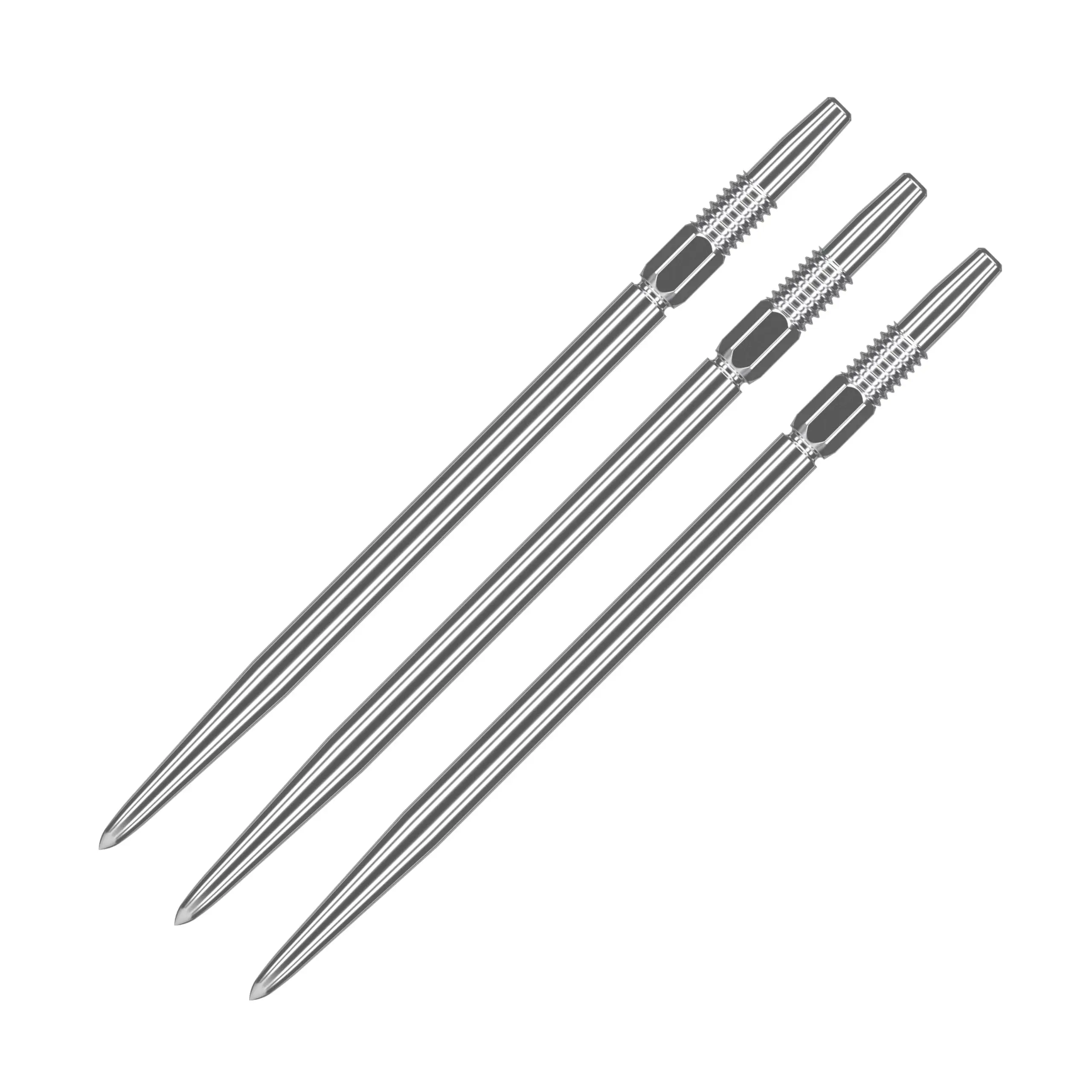 Target Darts Swiss Points, Smooth Swiss Point Dart Tips (3 Pack Set of Tips) 40MM, Silver | Change Dart Points, Professional Darts Accessories
