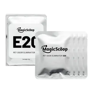 4-Pack E20 Pet Odor Eliminator – Fresh and Long-lasting,Superior Odor Control for Self-Cleaning Cat Litter Boxes & Cat Toilets&Automatic Cat Little Box