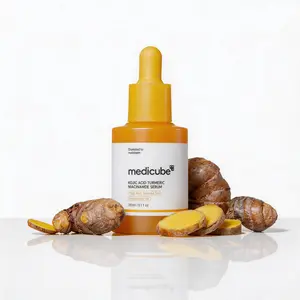 Medicube Kojic Acid Turmeric Niacinamide Serum 30ml | 5% Niacinamide & Turmeric 1% Brightening Serum for Dark Spots, Uneven Tone & Post-Acne Marks