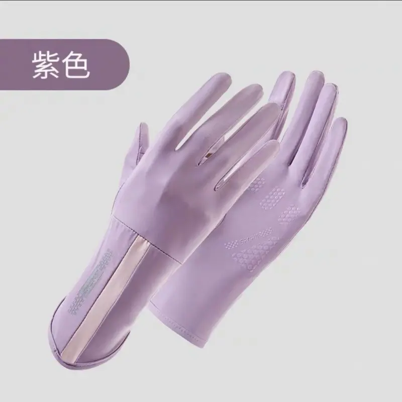 Purple medium and long.