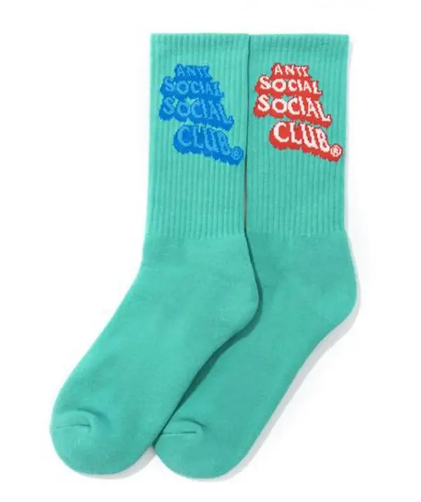 ASSC Pop Up Socks Green (1 PAIR)