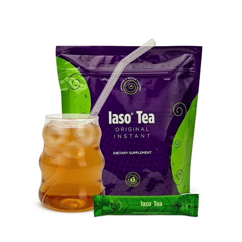 Iaso Instant Regular Cleansing Tea 2 Bags 50 Sachets for Regular Cleansing Routines
