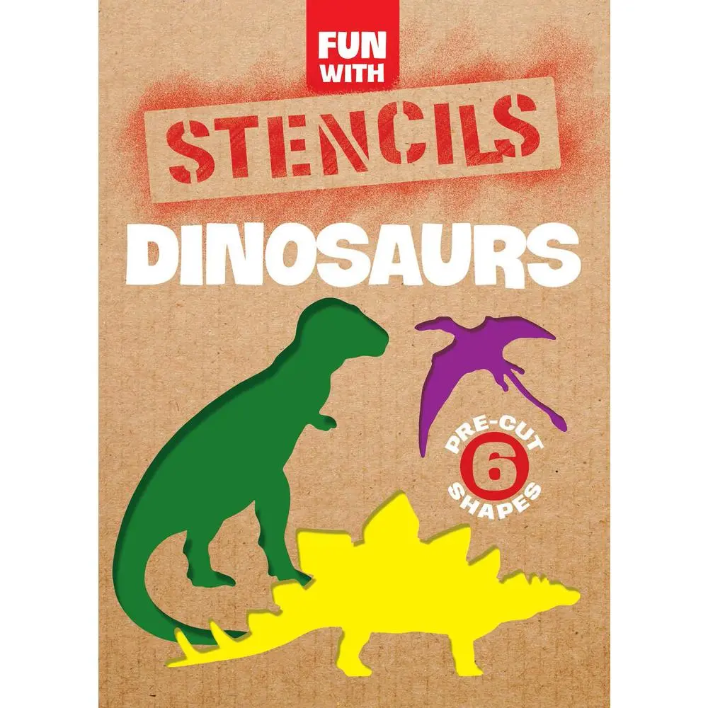USED-Fun with Dinosaur Stencils by Smith, A. G. (Paperback)