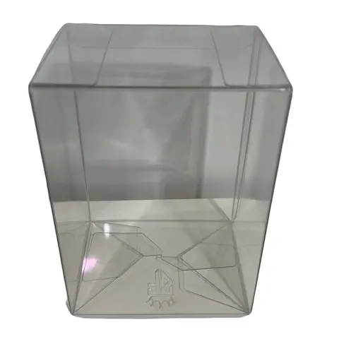 Funko Pop 4-in Protector Cover - 0.7mm Crystal Plastic Material, Lightweight Single Unit, Scratch-Resistant, Flat Interlocking Top for Effortless Stacking, Standard Fit Display Storage Organizer for Collectible Figurines with Easy Organization