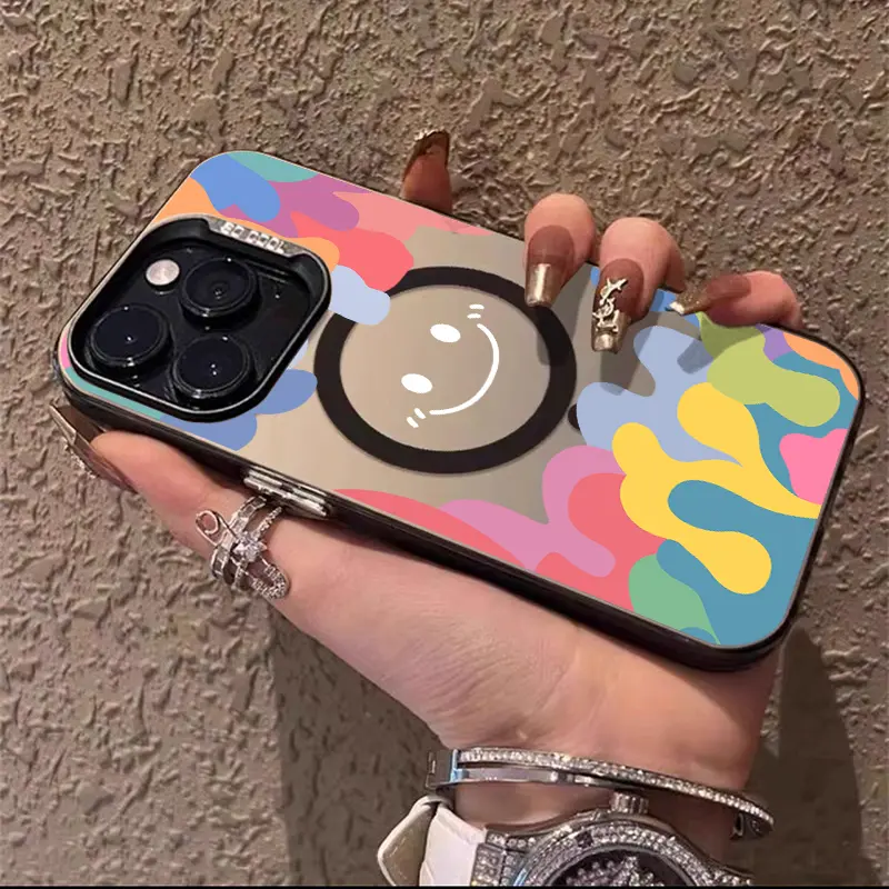 Luxury Matte Magsafe Phone Case, Case For iPhone 16 Pro X XS MAX 11 12 13 14 15 Plus Series Case Magnetic Wireless Charge Cover, Decorative Phone Protective Cover good cute phone cases