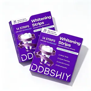 14/42 Pairs of Teeth Whitening Strips, TeethWhitening Strips,Purple Tooth Whitening,Tooth Stain Treatment,Combining Whiteningand Colour Correction