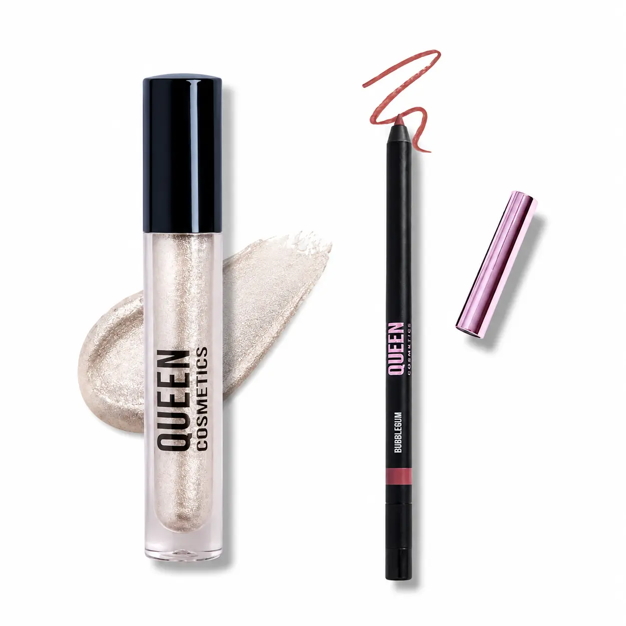 Queen Cosmetics Space Party and Bubblegum Lip Kit