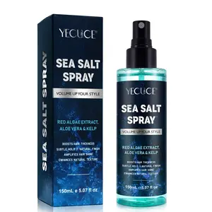 Yecuce Sea Salt Hair Spray 150ML, Men's Styling Hairspray, Volumizing & Natural Finish, Fine Detail Control, No Flammable Ingredients
