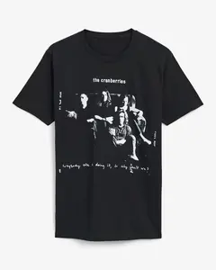 Express The Cranberries Black Graphic T-Shirt