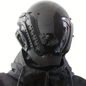 Cool Cosplay Masks Mechanical Futuristic Sci-fi Halloween Gifts Cyberpunk Masks Music Festival Halloween Masks