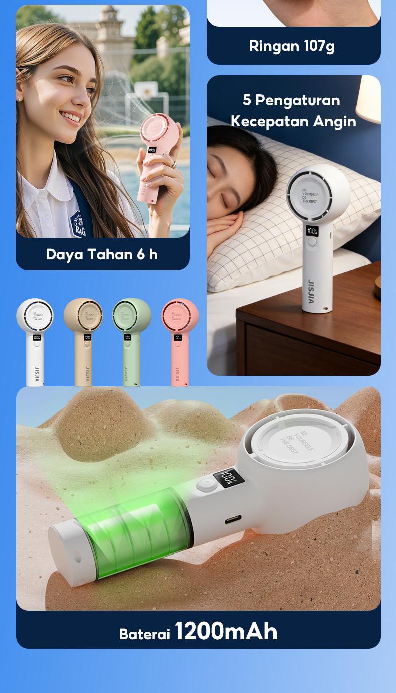 Yodevoe USB rechargeable handheld fan, portable digital display cooling fan, 100 adjustable fan speeds, suitable for outdoor sports and travel #FeaturedRecommendation