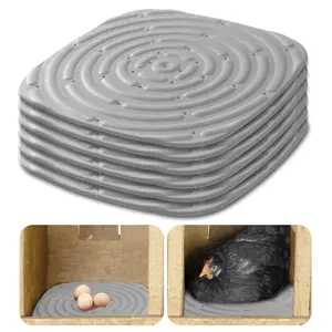 2-Pack/4-Pack Washable Chicken Nest Pads, Reusable Chicken Coop Mats, Farm Chicken House Accessories, Eva Material, Durable & Easy Care
