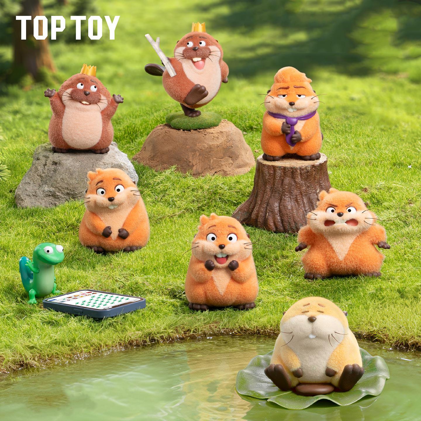 【TOPTOY】Disney Pixar HOPPERS Series Figure Blind Box, Cute Figures, Desktop Ornament, Collectible Toys, Birthday & Holiday Gift