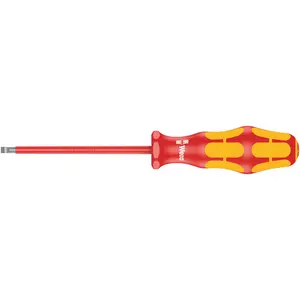 Wera 160 i VDE Insulated screwdriver for slotted screws, 0.5 x 3 x 100 mm