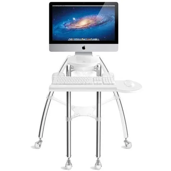 Rain Design 12004 24-27 in. iGo Desk for iMac Standing model, Silver