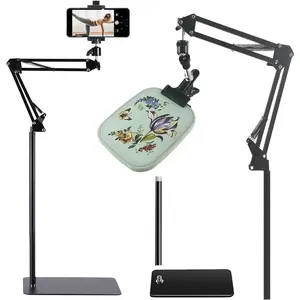 Embroidery Hoops Stand Lap Nurge Embroidery Hoop Stand Lap Embroidery Stands for Hand Work Needlepoint Stand Nurge,Embroidery Holder Stand Embroidery Stand Lap Suitable for Embroidery Kit and