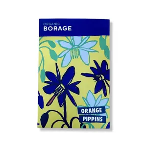 Borage, Organic - Orange Pippins Seed Society