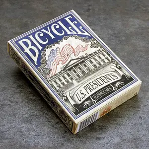 Bicycle US Presidents Playing Cards (Blue) - DNC Collector Deck