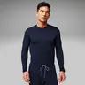 Fabletics Men's Thermal All-Seasons Semi-Slim Cut Underscrub Shirt - Clean Lines, Classic, Anti-Microbial Athletic Workwear Professional Uniform