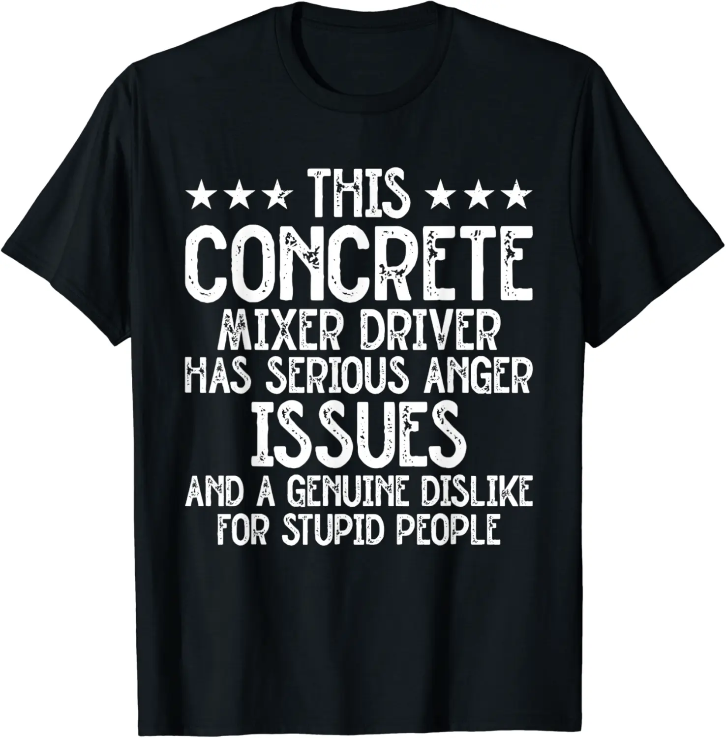 Mens Funny Concrete Mixer Driver Cement Mixer Truck T-Shirt - Elizabethmc Shop 60B0BH3STT3Y