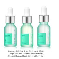 Rosemary + Ginger+ Coconut Hair & Scalp Oil-15ml/0